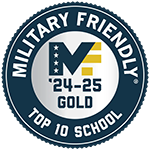 Military Friendly Top 10 School '24-25