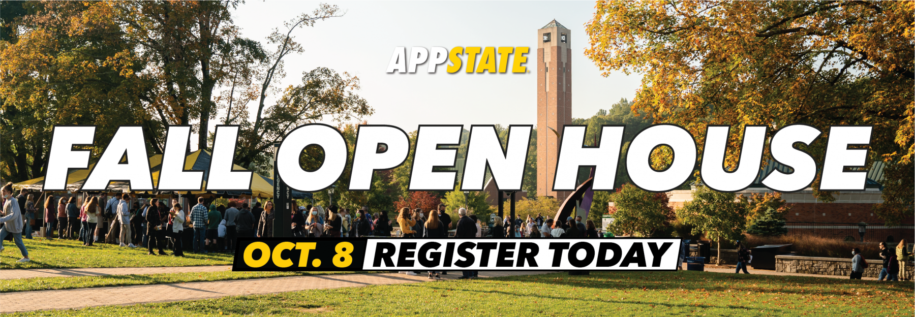 Fall 2022 Open House registration is now live!